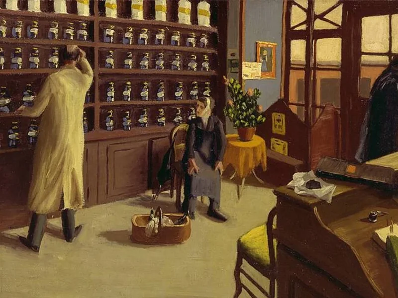 1861-Marius Borgeaud - Il mal di denti 1911